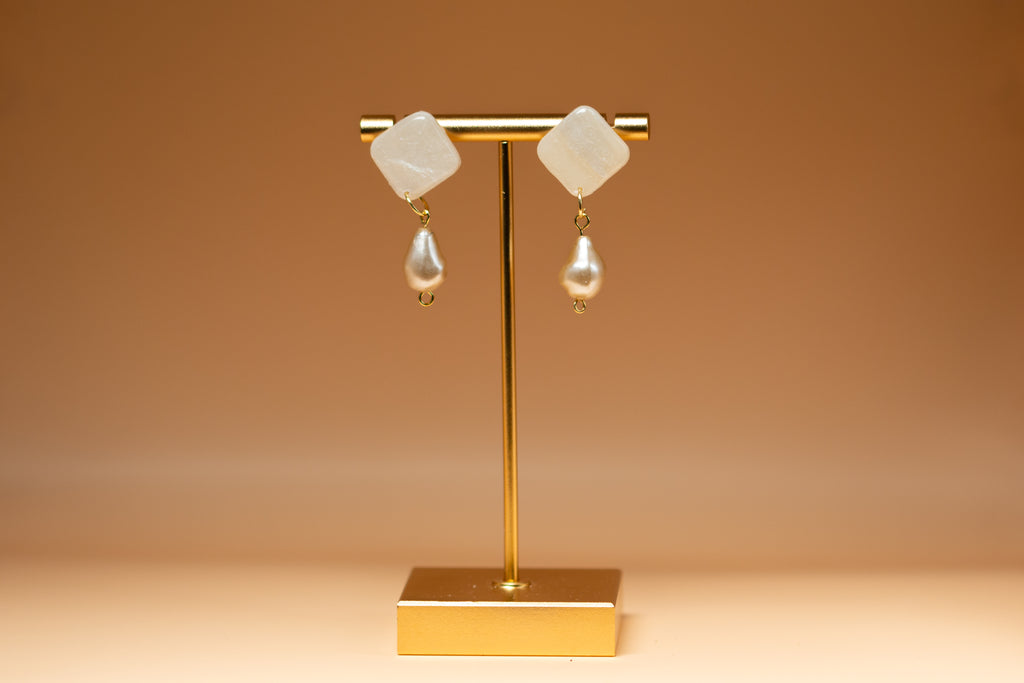 The Pearl Drop Earrings