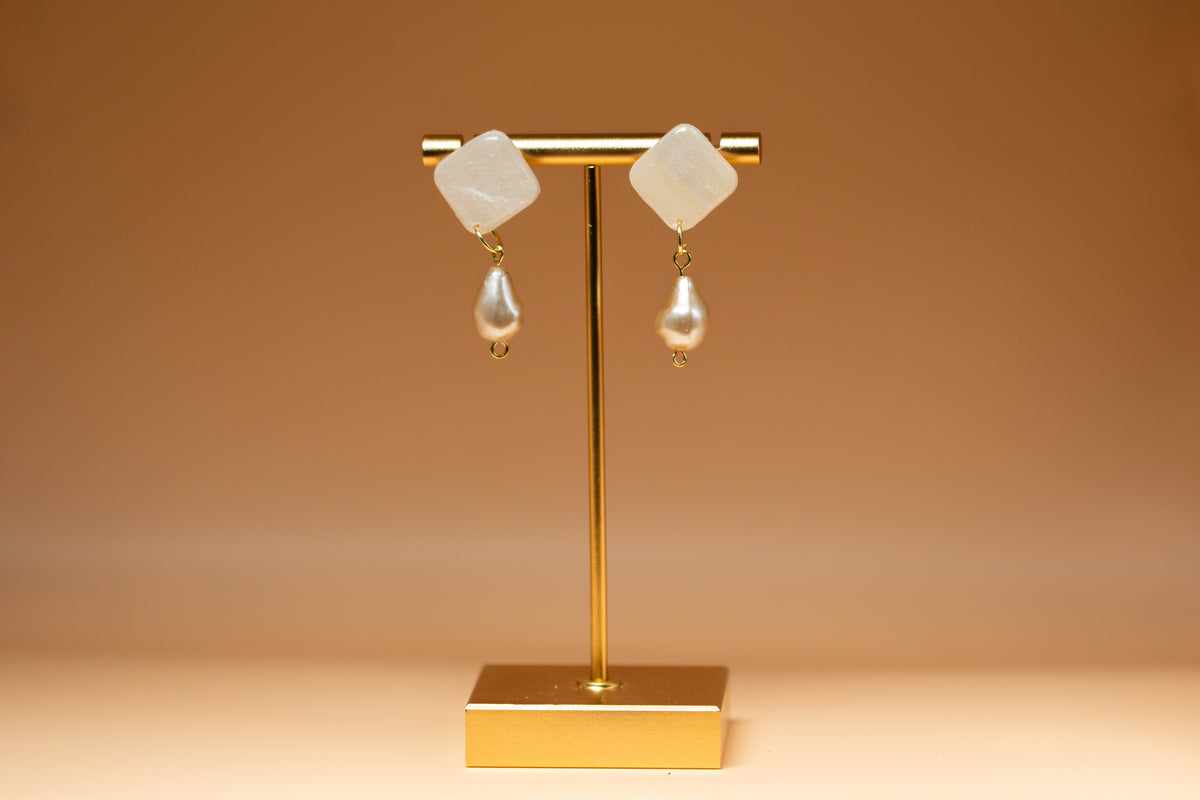 The Pearl Drop Earrings