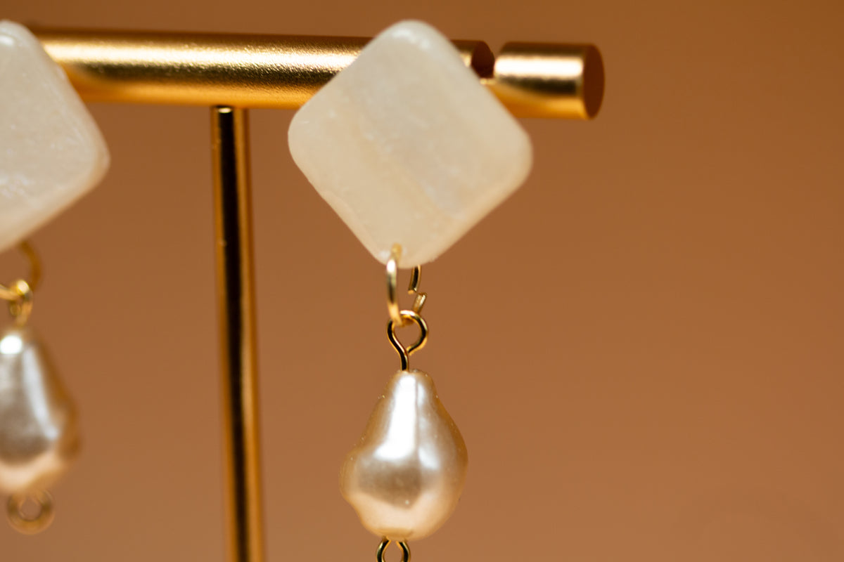 The Pearl Drop Earrings